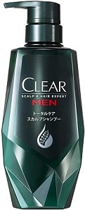 CLEAR for men　トータルケア シャンプー ポンプの画像